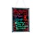 Alpine Industries LED Illuminated Hanging Message Writing Board 24" x 32" 495-04 - alternate 1